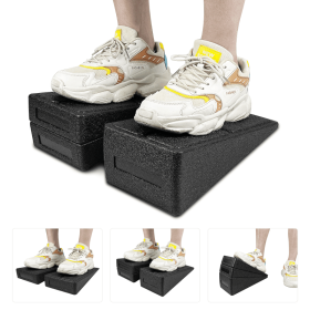 3pcs/set Slant Board; Foam Calf Stretcher With 5 Positions Adjustable Slant Board For Calf Stretching Incline Board - 3pcs/set