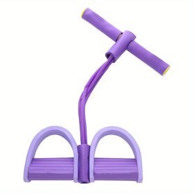 Women's Stretcher; Slip-on Pull Rope Puller; Suitable For Open Shoulder And Pull Back; Multi-functional Home Fitness - Purple