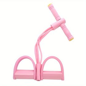 Women's Stretcher; Slip-on Pull Rope Puller; Suitable For Open Shoulder And Pull Back; Multi-functional Home Fitness - Pink