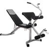 6+3 Positions Adjustable Weight Bench with Leg Extension - Olympic Utility Benches with Preacher Curl - as Pic