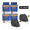 Elecony 4 Pack Lightweight 29 Mountain Bike 48mm Schrader Valve, Replacement Inner Tubes for Road Bikes - as Pic