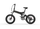 Bezior XF200 20 Inch Fat Tire1000W 48V 15Ah Electric Bicycle - Black