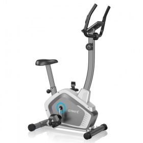 8-Level Fitness Magnetic Upright Pulse Sensor Exercise Cycling Bike - Silver - Professional Exercise Bikes