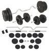 Barbell and Dumbbell Set 132.3 lb - 91403