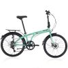 24" Folding City Bike Aluminum Frame 7 Speed Folding Bike - as Pic