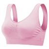 3 Pack Sport Bras For Women Seamless Wire free Bra Light Support Tank Tops For Fitness Workout Sports Yoga Sleep Wearing - LP_LB_Nude - 4XL