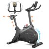 Indoor Gym Exercise Cycling Bike Smooth Belt Drive - Black - Professional Exercise Bikes