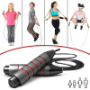 Jump Rope Gym Aerobic Exercise Boxing Skipping Adjustable Bearing Speed Fitness XH - default