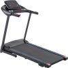 Electric Motorized Treadmill with Audio Speakers; Max. 10 MPH and Incline for Home Gym AL - MS195828AAA