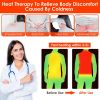 Heated Vest Electric USB Jacket Men Women Heating Coat Thermal Body Warmer Wear with 3 Temperature Levels - XXL