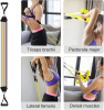 11 Pack Resistance Bands Set with Door Anchor Pulling Force Isolation Belt Set can be Adjustable - KM3602