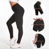 Women TIK Tok Leggings Bubble Textured Butt Lifting Yoga Pants Black Small - default