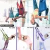 1pc Multifunctional Adjustable Yoga Strap For Stretching; Home Fitness Accessories - Pink