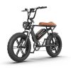 AOSTIRMOTOR STORM new pattern Electric Bicycle 750W Motor 20" Fat Tire With 48V 13AH Li-Battery - as picture