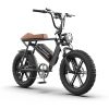 AOSTIRMOTOR STORM new pattern Electric Bicycle 750W Motor 20" Fat Tire With 48V 13AH Li-Battery - as picture