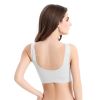 3 Pack Sport Bras For Women Seamless Wire free Bra Light Support Tank Tops For Fitness Workout Sports Yoga Sleep Wearing - WH_WH_WH - XL