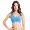 3 Pack Sport Bras For Women Seamless Wire free Bra Light Support Tank Tops For Fitness Workout Sports Yoga Sleep Wearing - LP_LB_Nude - S