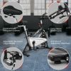 Indoor Gym Exercise Cycling Bike Smooth Belt Drive - Black & Silver - Professional Exercise Bikes