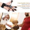 Finger And Hand Strengthener; Grip Strength Trainer For Men And Women For Wrist Physcial Rehabilitation - Gray