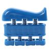 1pc Hand Grips Strengthener Fingers Strength Training Exerciser For Rehabilitation; Home Workout Accessories - Blue