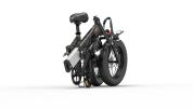 Bezior XF200 20 Inch Fat Tire1000W 48V 15Ah Electric Bicycle - Black