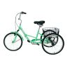 Adult Folding Tricycles 3 Wheel W/Installation Tools with Low Step-Through, Large Basket, Foldable Tricycle for Adults, Women, Men - as Pic