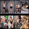 Portable Home Gym Core Strength Training Equipment for Men and Women - Black - Weights Accessories