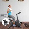 Indoor Gym Exercise Cycling Bike Smooth Belt Drive - Black - Professional Exercise Bikes