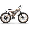 AOSTIRMOTOR 26" 1500W Electric Bike Fat Tire 48V 15AH Removable Lithium Battery for Adults S18-1500W - as picture