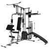 Multi-functional Home Gym 143.3lb - Black