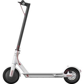 Electric Scooter Adult Model 8.5 Inch Foldable Portable Mobility Scooter Aluminum Alloy Scooter (Option: White-4.0AH-220V US)