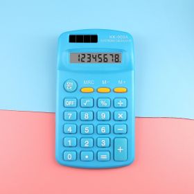 Student Calculator Palm Type 8 Digits (Option: 900A Light Blue)