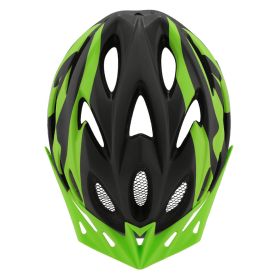 Bicycle sports and leisure cycling helmet (Option: Green-M L)