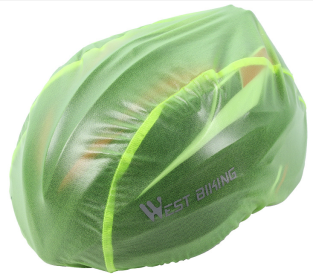 Water Proof Helmet Cover (Option: Green-D)