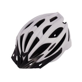 One-piece Mountain Bike Safety Helmet (Color: White)