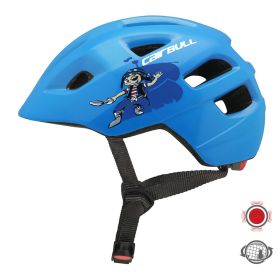 Cairbull Maxstar Children's Bicycle Balance Scooter Scooter Wheel Sliding Safety Helmet (Option: Blue-S M)