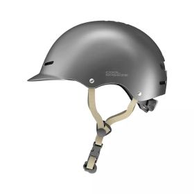 Cool Breeze Riding Helmet Cushioning And Anti-impact (Option: Gray -A)