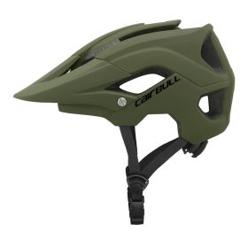 Cairbull TERRAIN Mountain Road Bike Riding Helmet Ultralight Off-Road XC AM Safety Helmet (Option: green-M)