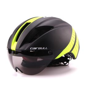 Pneumatic Bicycle Helmet For Road And Mountain (Option: Dark Green-M)