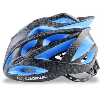 Bicycle Helmet Male Mountain Bike Road Wheel Sliding Balance Bike Breathable Riding Equipment (Option: Dark blue-One size)