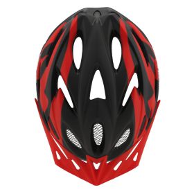 Bicycle sports and leisure cycling helmet (Option: Red-S M)