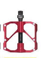 Carbon Fiber Bearing Pedal Mountain Bike 3 Pedals (Option: Red-M86 mountain)