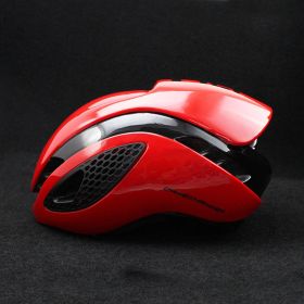 Bicycle helmet (Color: Red)