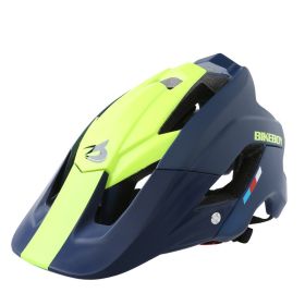 Mountain bike helmet (Option: Blue yellow)