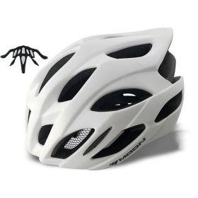 MOON bicycle helmet (Option: White-L)