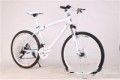 BMW Cross Country Mountain Bike Double Disc Brake (Option: White-24inches by 15inches)