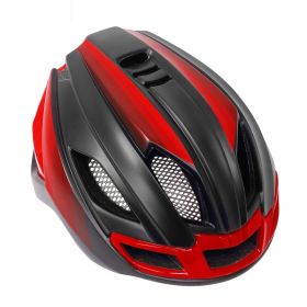 Bicycle riding helmet (Color: Red)