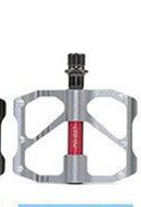 Carbon Fiber Bearing Pedal Mountain Bike 3 Pedals (Option: Silver-R87 highway)