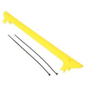 Bicycle Accessories Plastic Protection Chain Sticker (Option: Yellow-222x20x0.3mm)