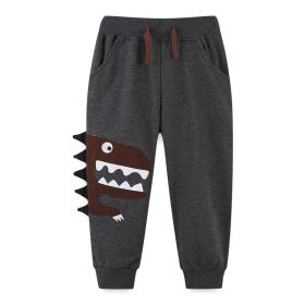 Boys' Fashion Casual Embroidered Sports Pants (Option: 3037 Arabesquitic Fabric-3Y)